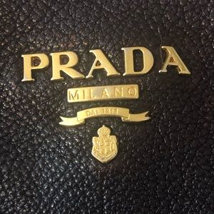 Brown Leather Heeled PRADA Boots